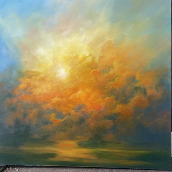 Hope Hope 36" x 36" Oil on Canvas