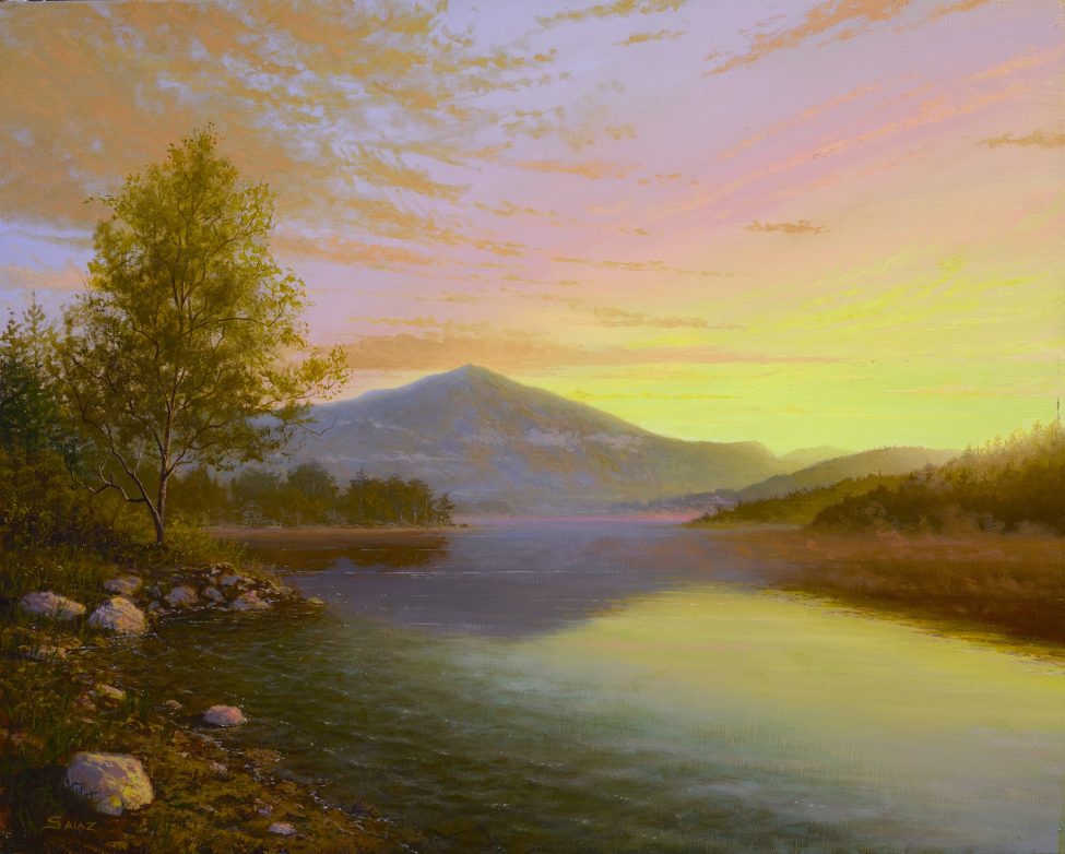 Sunset Over Lake Placid