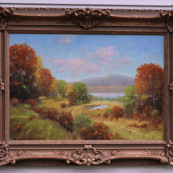 Autumn View on Hudson Autumn View on Hudson 26" x 36" Oil on Canvas