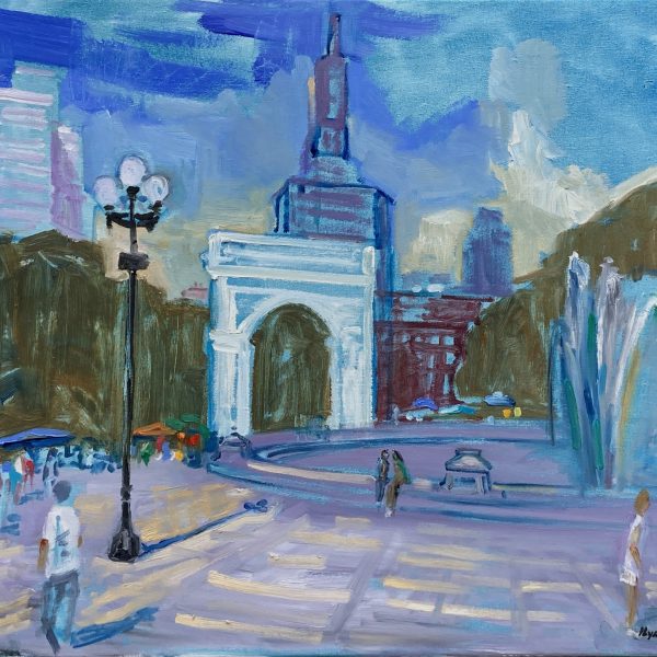 Washington Square Washington Square 20” x 24” Oil on Linen